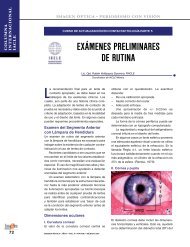 EXÁMENES PRELIMINARES DE RUTINA - Imagen Optica