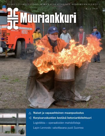 Muuriankkuri 1/2010 - Puolustushallinnon rakennuslaitos