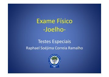 Exame de Joelho - Prodot