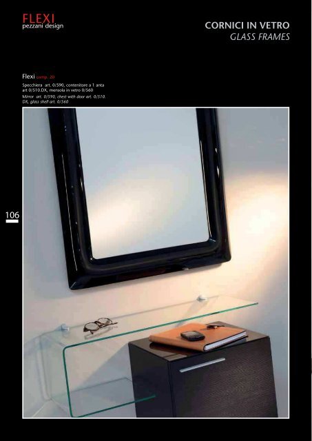 CATALOGO GENERALE - PEZZANI Home Collection