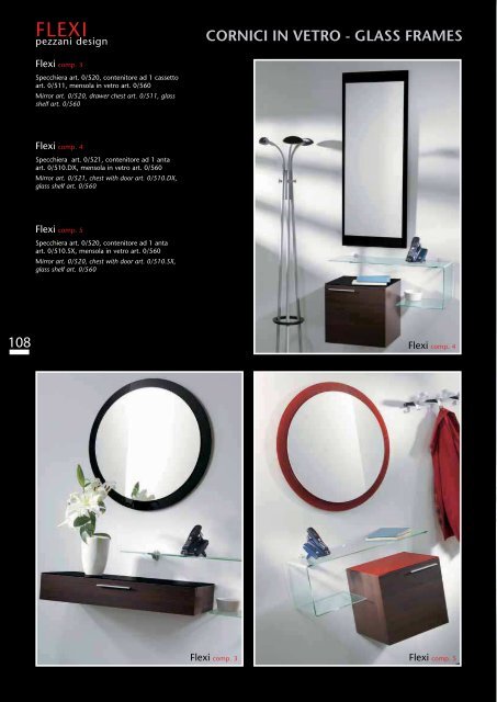 CATALOGO GENERALE - PEZZANI Home Collection