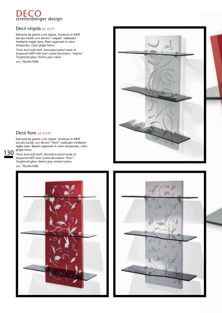 CATALOGO GENERALE - PEZZANI Home Collection