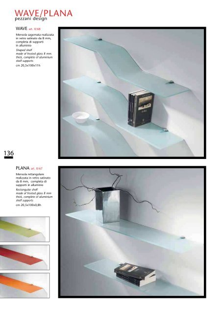 CATALOGO GENERALE - PEZZANI Home Collection