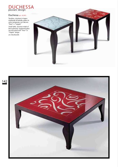 CATALOGO GENERALE - PEZZANI Home Collection