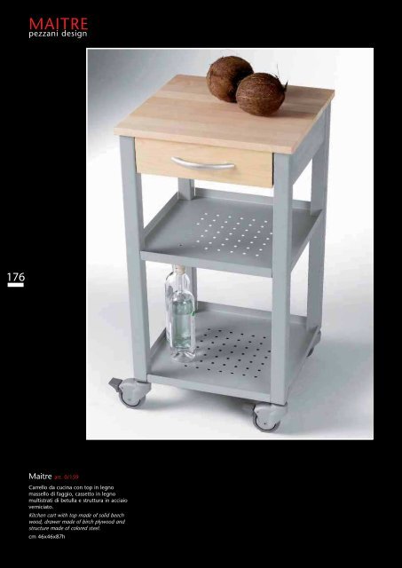 CATALOGO GENERALE - PEZZANI Home Collection