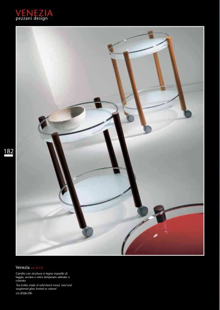 CATALOGO GENERALE - PEZZANI Home Collection