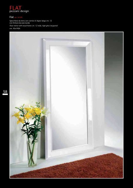 CATALOGO GENERALE - PEZZANI Home Collection