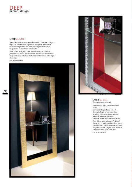 CATALOGO GENERALE - PEZZANI Home Collection