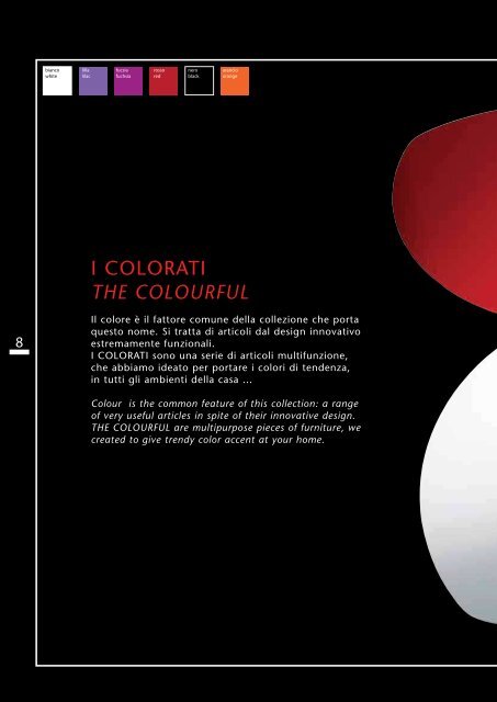 CATALOGO GENERALE - PEZZANI Home Collection