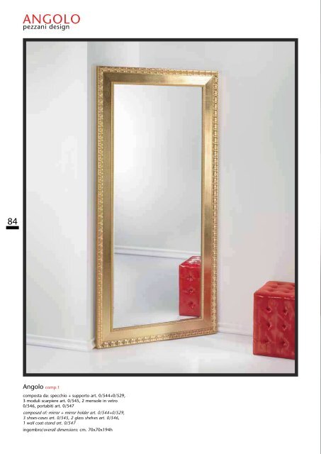 CATALOGO GENERALE - PEZZANI Home Collection