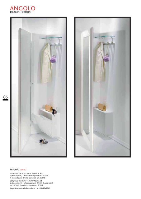 CATALOGO GENERALE - PEZZANI Home Collection