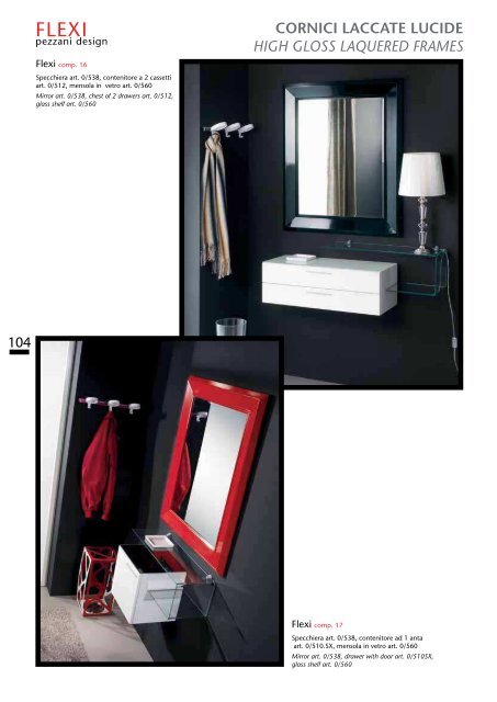 CATALOGO GENERALE - PEZZANI Home Collection