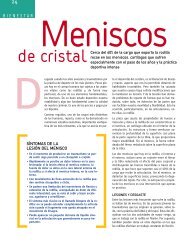 Meniscos de cristal (315 Kb ) - Revista Consumer