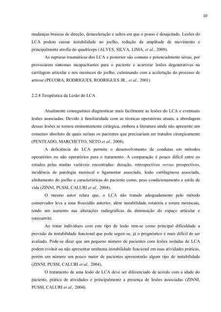 Lesão no Menisco Lateral e Lesão no Ligamento Cruzado ... - Stiper