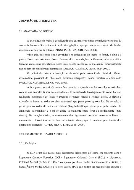 Lesão no Menisco Lateral e Lesão no Ligamento Cruzado ... - Stiper