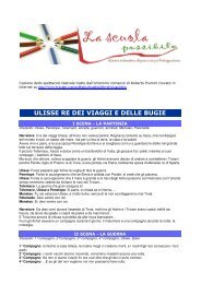 ULISSE RE DEI VIAGGI E DELLE BUGIE - La scuola possibile