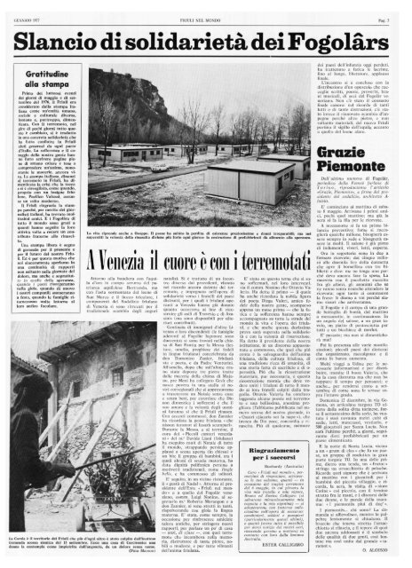 FRIULI NIX MONDO - Ente Friuli nel Mondo