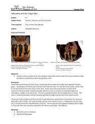 Aphrodite and the Trojan War - San Antonio Museum of Art