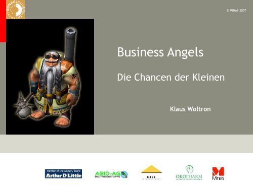 Business Angels - Klaus Woltron