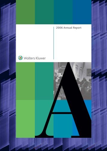 Wolters Kluwer Annual Report 2006