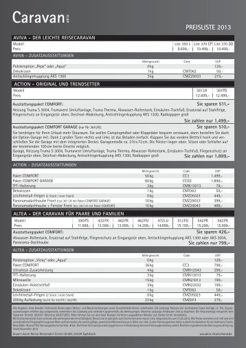 Caravan adria - Adria Mobil