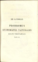 PRODROMUS SYSTEMĀTIS NATURALIS