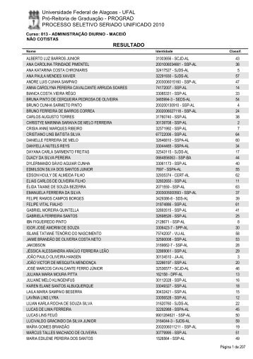 PROCESSO SELETIVO SERIADO UNIFICADO ... - Gazetaweb.com