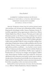 Alberto Vijūko-Kojalavičiaus veikalo Historia Lituana recepcija ...