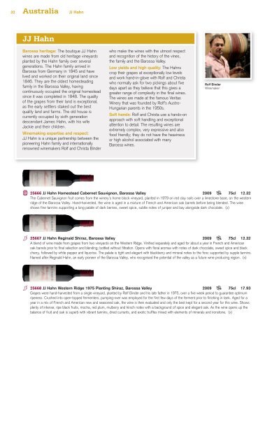Download the wine list - Matthew Clark