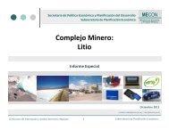 Complejo Minero: Litio - Ministerio de Economía