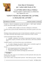 Corso Base Lettori 4° incontro.pdf - Santa Maria Madre della Chiesa ...