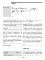 El papel del litio en las enfermedades neurodegenerativas: nuevos ...