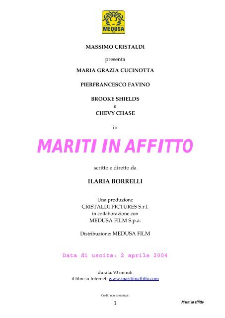 MARITI IN AFFITTO - Studio Morabito