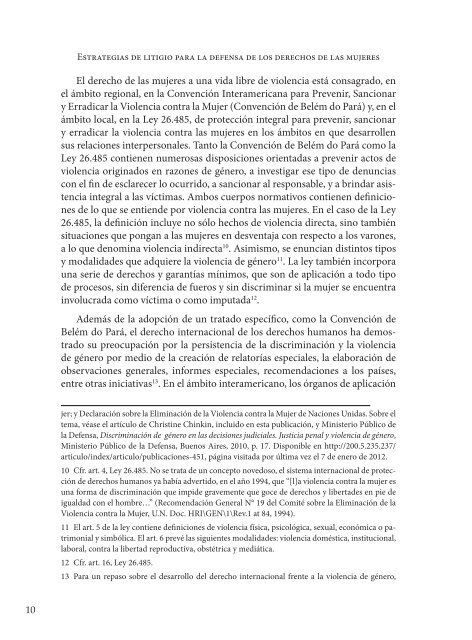 Estrategias de Litigio - Ministerio Público de la Defensa