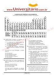 Química - PasseNaUFRGS.com.br