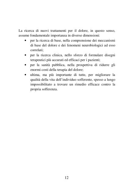 TESI DI DOTTORATO “Nuovi trattamenti per il dolore ... - Padis