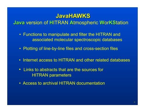 The HITRAN Database