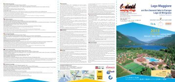 listino prezzii nostri prezzi - Camping Continental Lido