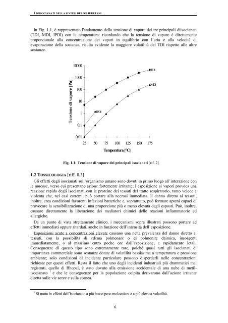 capitolo 1 diisocianati - Extranet Regione Piemonte