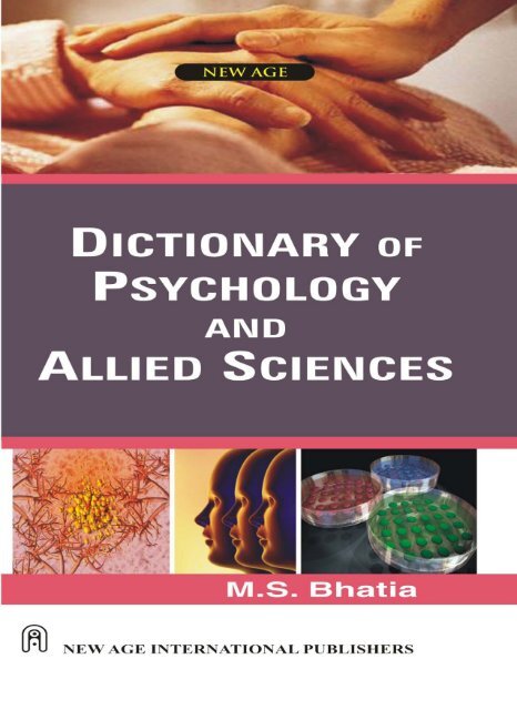 Dictionary of Psychology &amp; Allied Sciences