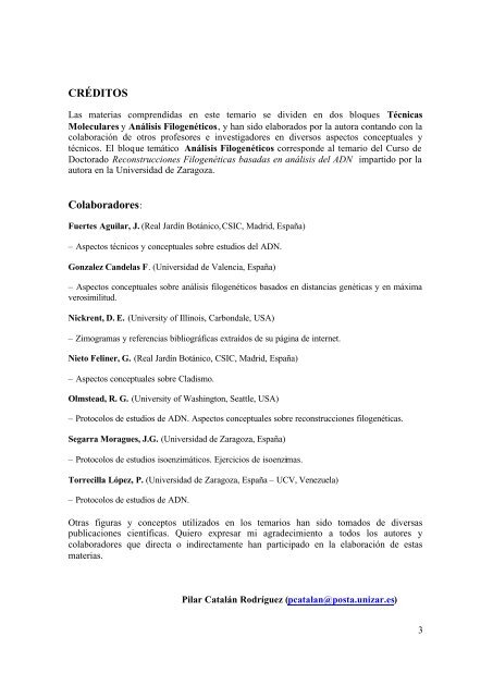 Manual sobre Técnicas Moleculares - Centro Jardín Botánico de ...