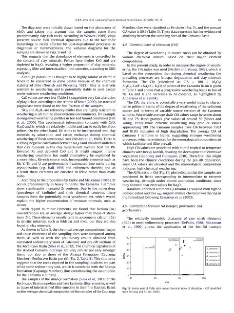 Whole-rock geochemistry and Sr-Nd isotopic composition of ... - CPRM