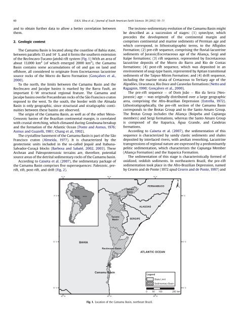 Whole-rock geochemistry and Sr-Nd isotopic composition of ... - CPRM