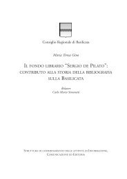 QDR SERGIO DE PILATO XP - Consiglio Regionale della Basilicata