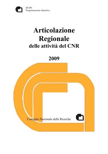 Articolazione Regionale - Cnr