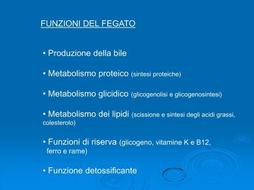 epatite e diagramma di dieta del paziente