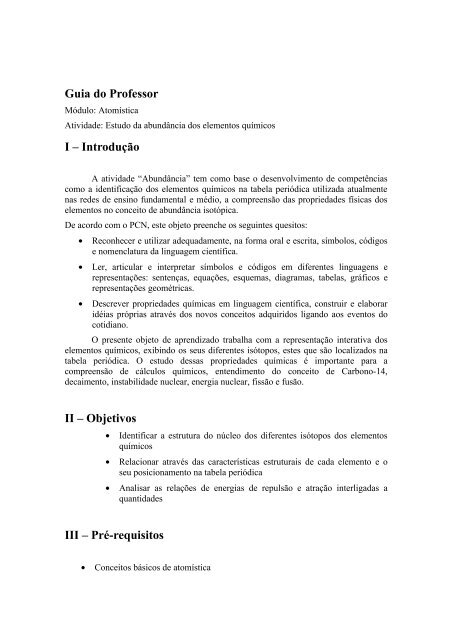 Mód 3 - Tabela Periódica e Propriedades, PDF, Tabela periódica