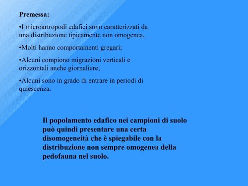 indice di Qualità Biologica del Suolo - Geol@b onlus