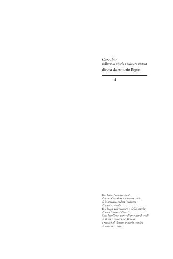 Intero volume in formato PDF 6 MB circa [vai.] - Provincia di Padova