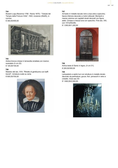 Catalogo con foto in PDF - Il Ponte casa d'aste